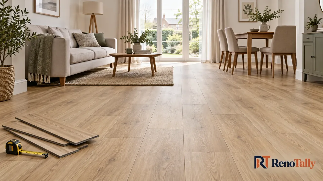 homepage-lvt-flooring-oak-effect-room Oak-effect flooring in a living and dining room